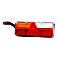 pótkocsi hátsólámpa+gumilámpa led bal ft-500