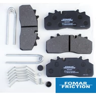 Fékbetét gt Fomar 29126, 29159, 1628064, 3057008000, 3057008001, 5021170489, 12999737VT