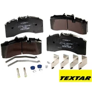 BPW FÉKBETÉT GARNITÚRA ECO PLUS 2 TEXTAR  29228, 0980107570, 0980107581, 0980107960, 0980107971