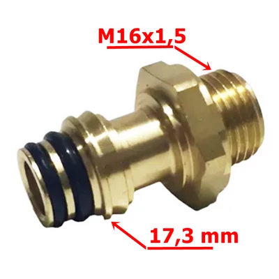 Levegőcsatlakozó Raufoss M16x1,5-Regular 	93150016