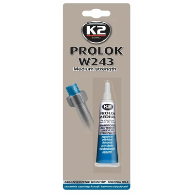 K2 prolok w243 középerős csavarrögzitő 6ml