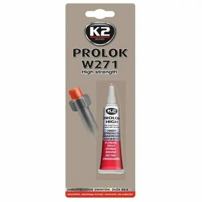 K2AUTO nagy erősségű csavarrögzítő, 6ml, PROLOK W271