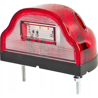 Rendszámlámpa led+piros helyzetjelző