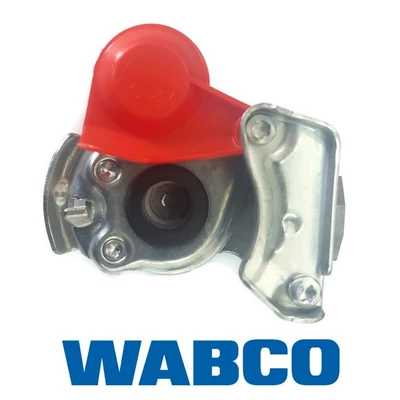 Kapcsolófej piros sima 16-os WABCO 9522000210, 460462, 06586, 03607100